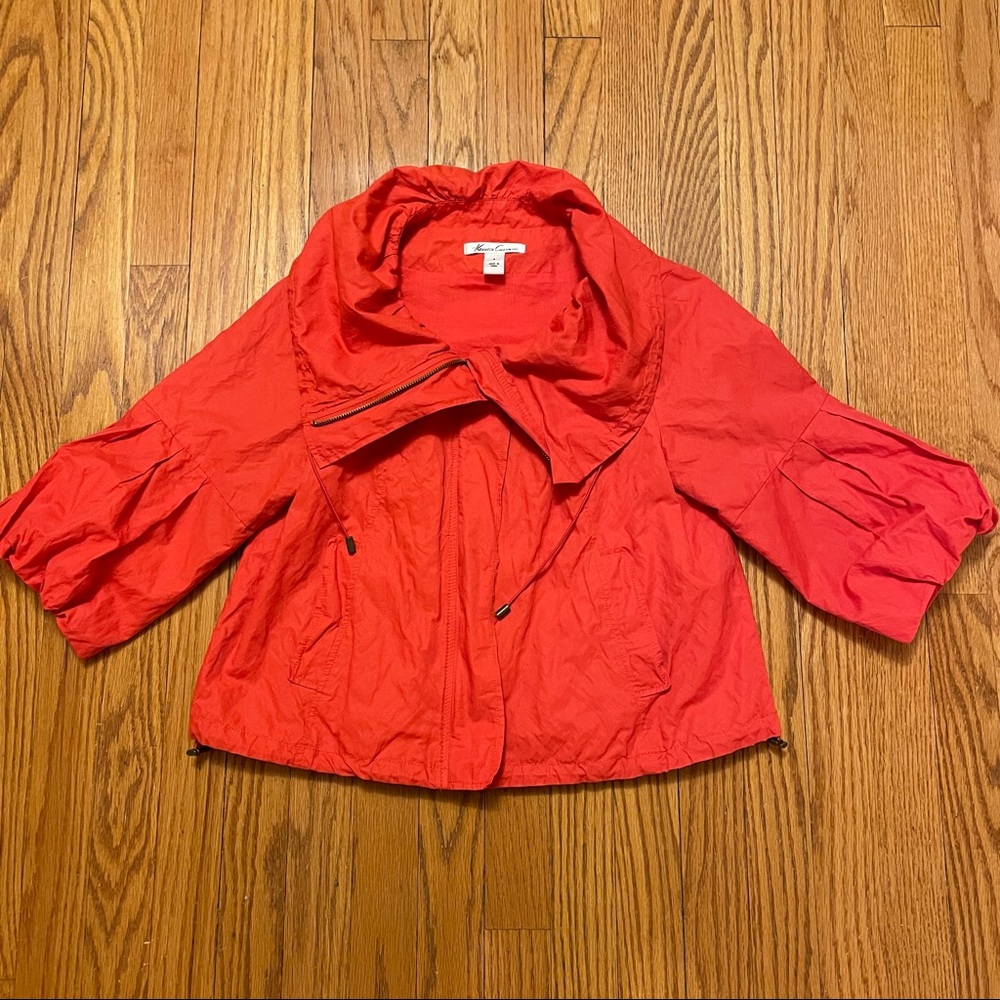 Cropped Orange Jacket